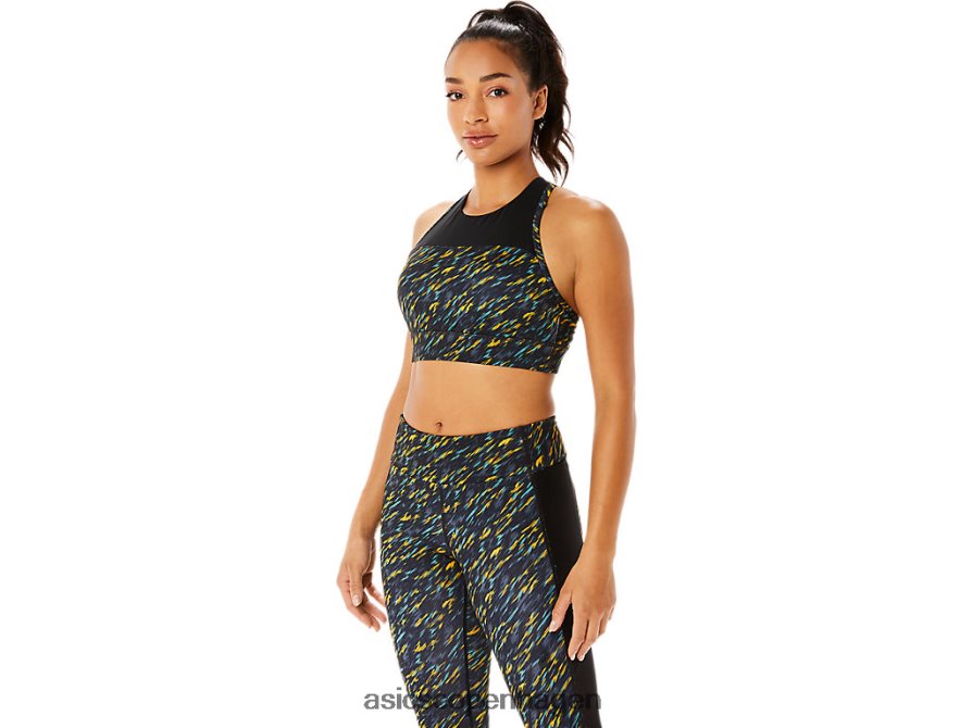 Asics kate strappy bh natskygge/salvie print Z206F63393