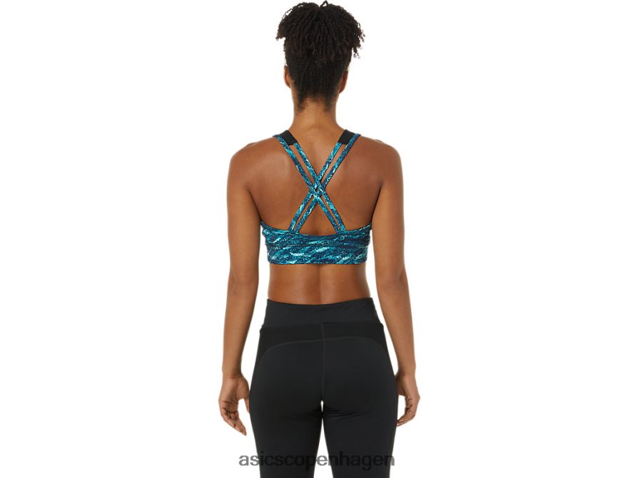 Asics kate strappy bh peacoat/fresh ice multi Z206F63763