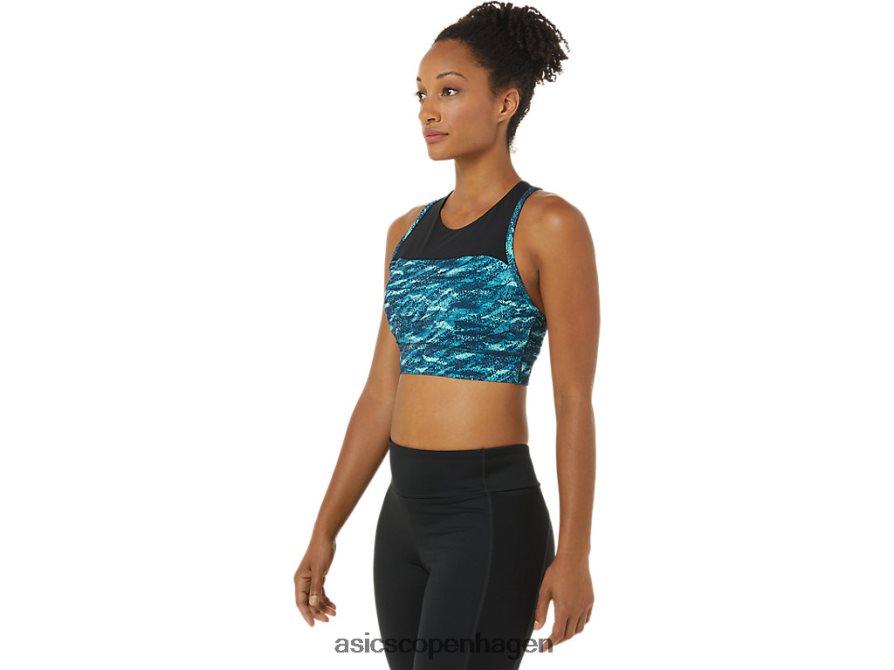 Asics kate strappy bh peacoat/fresh ice multi Z206F63763