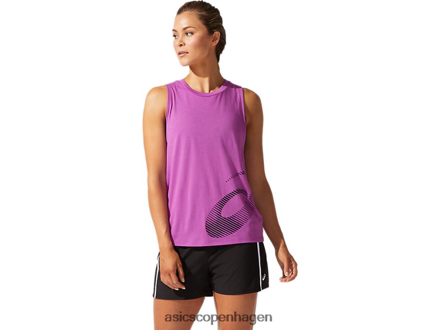 Asics kerne grafisk tank digital drue Z206F64059