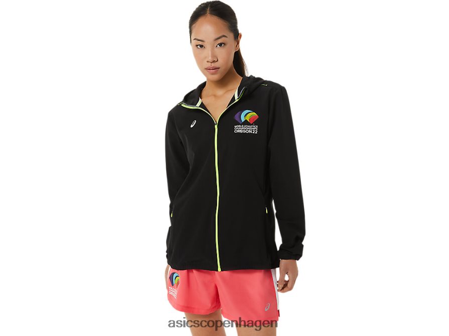 Asics klar sæt jakke wch ydeevne sort Z206F63222