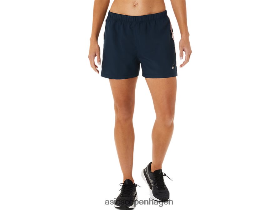 Asics klarsæt 3 kort sagt fransk blå/knap rosenrød Z206F63339