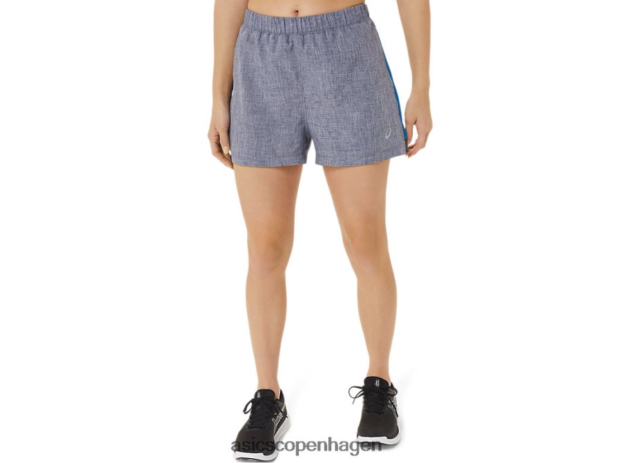 Asics klarsæt 3 kort sagt peacoat lyng/sødrev Z206F62947