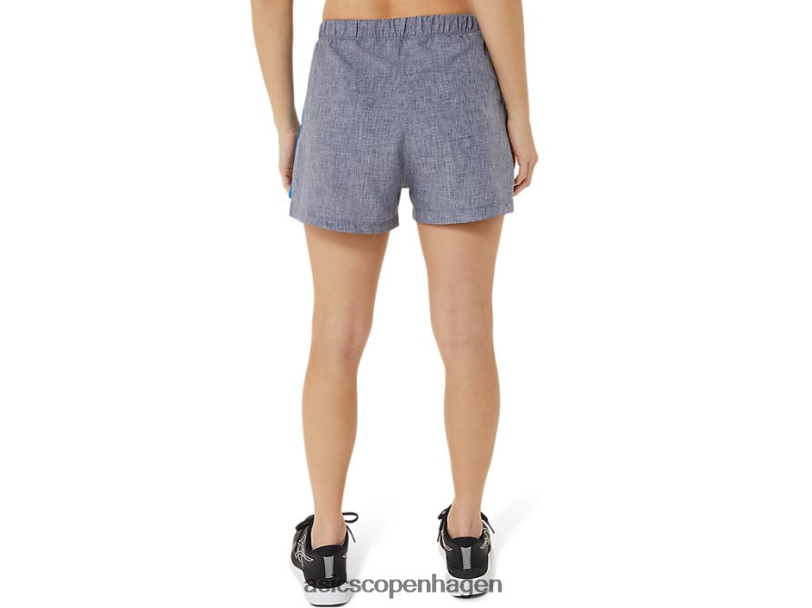 Asics klarsæt 3 kort sagt peacoat lyng/sødrev Z206F62947