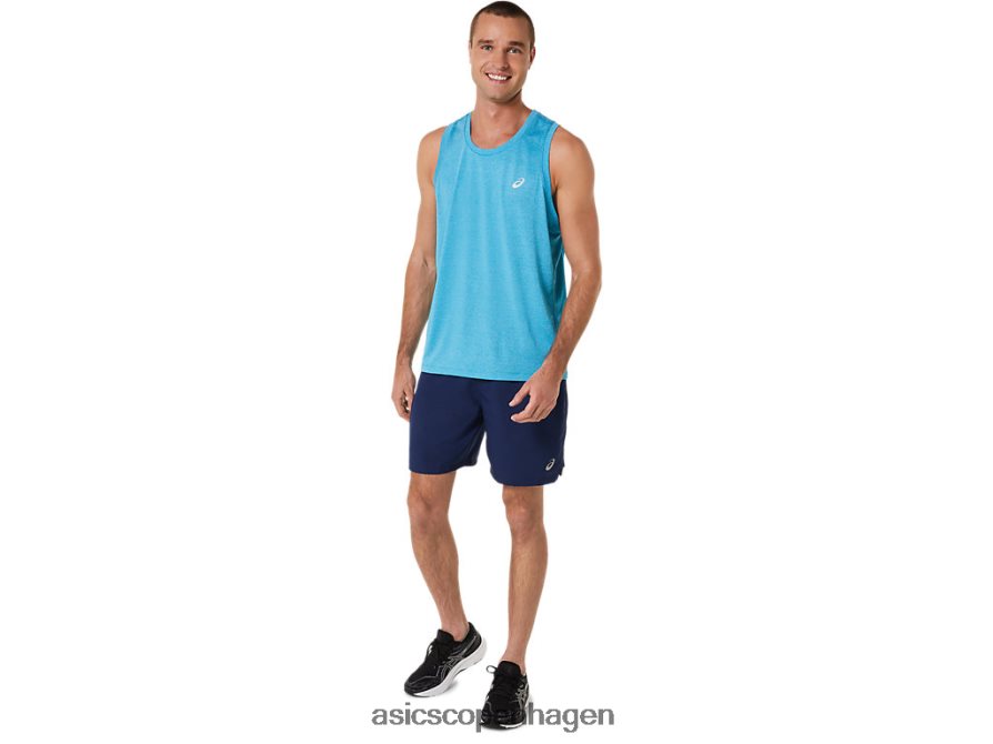 Asics klarsæt 9 kort sagt indigo blå Z206F6216