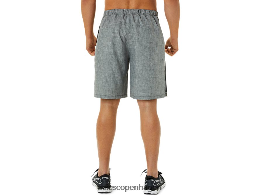 Asics klarsæt 9 kort sagt mørkegrå lyng/sort Z206F6921