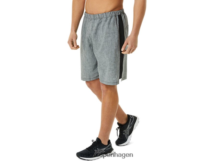 Asics klarsæt 9 kort sagt mørkegrå lyng/sort Z206F6921