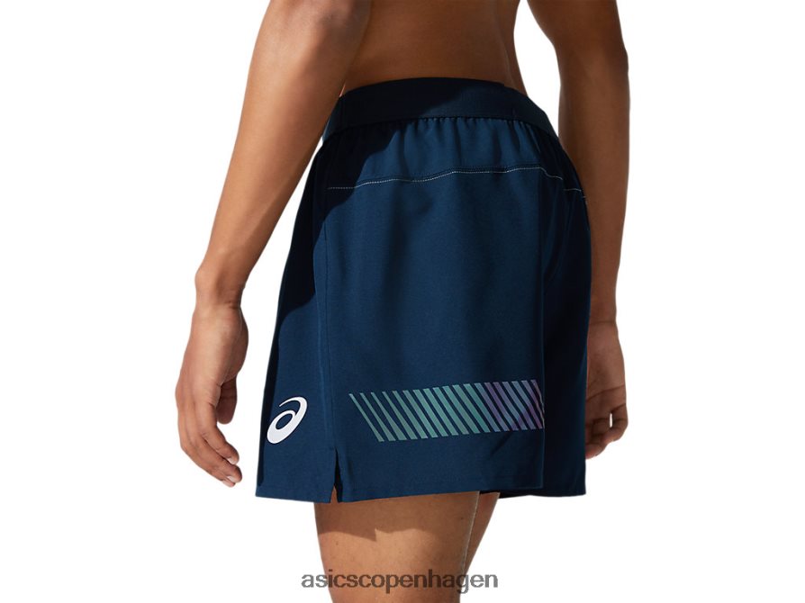 Asics kort synlighed fransk blå Z206F61998