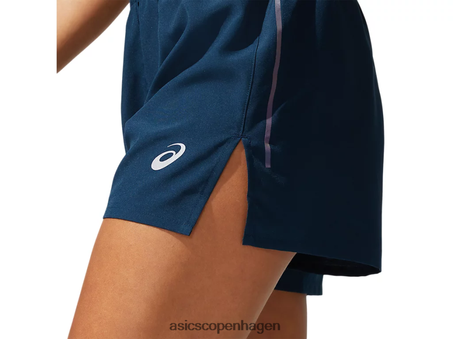 Asics kort synlighed fransk blå Z206F64072