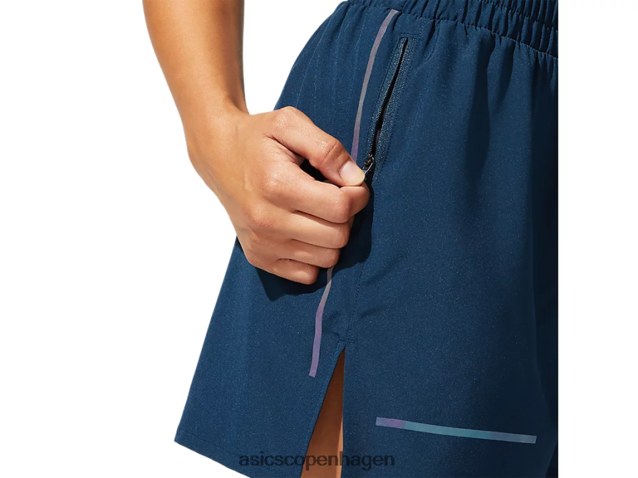 Asics kort synlighed fransk blå Z206F64072