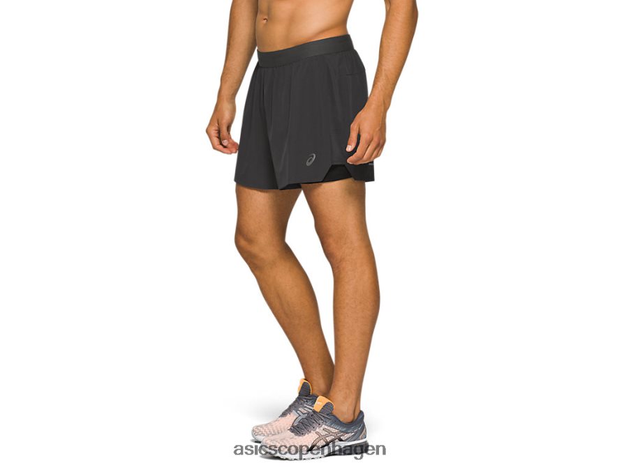 Asics kort vej 2-n-1 5 grafitgrå Z206F61790