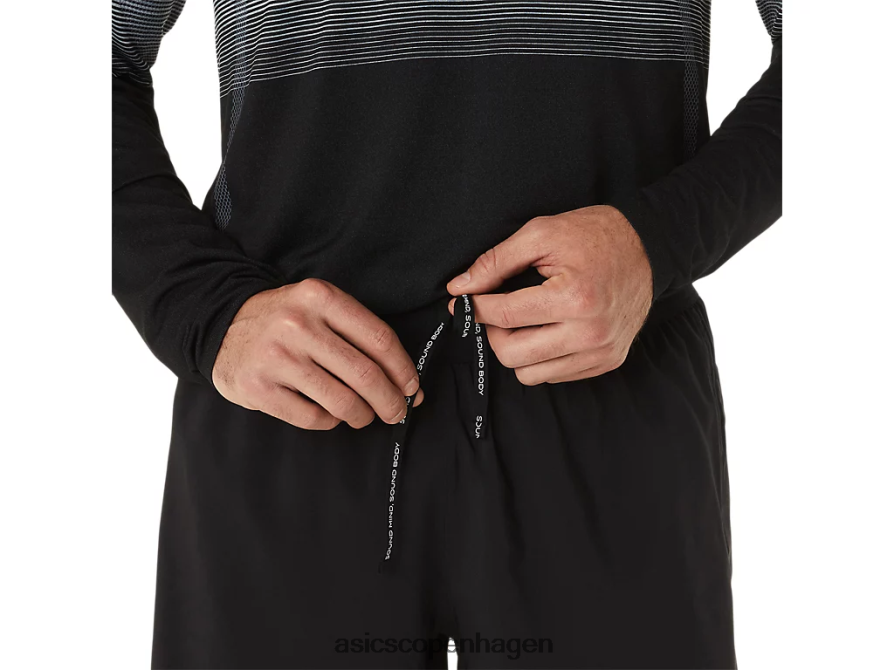 Asics kort vej 2-n-1 5 ydeevne sort Z206F61053
