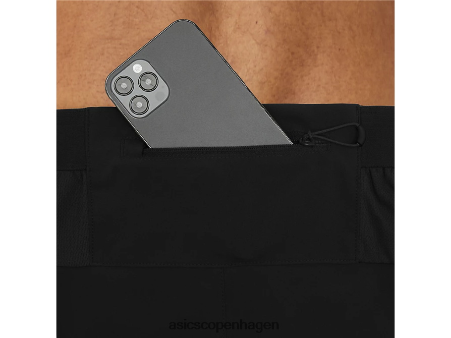 Asics kort vej 2-n-1 5 ydeevne sort Z206F61053