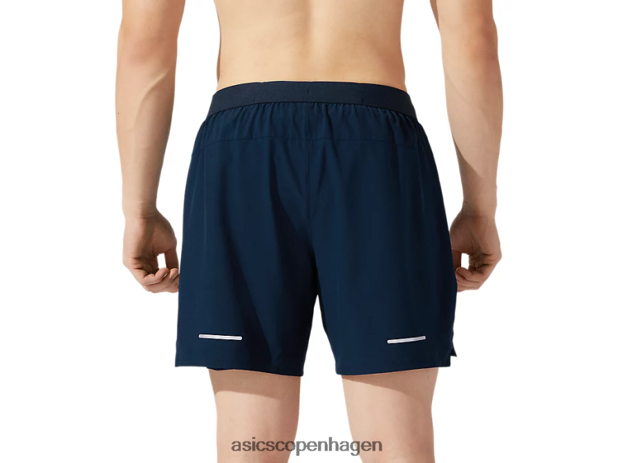 Asics kort vej 2-n-1 7 fransk blå Z206F61962