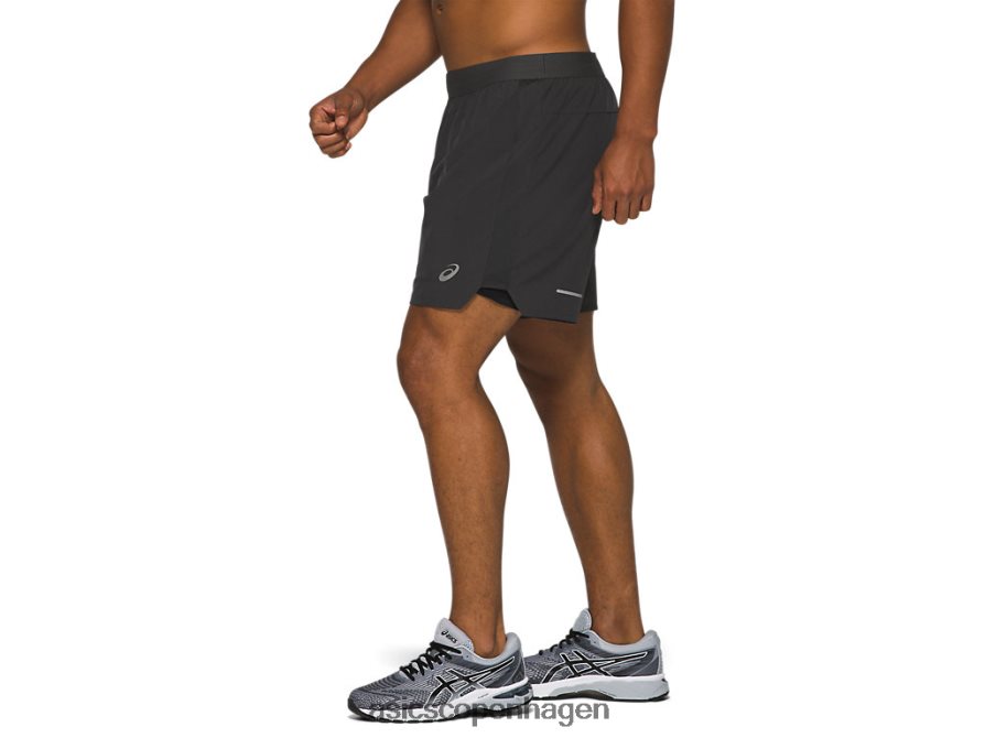 Asics kort vej 2-n-1 7 grafitgrå Z206F62101