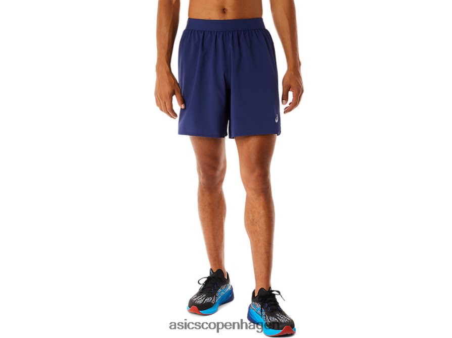 Asics kort vej 2-n-1 7 indigo blå Z206F6462