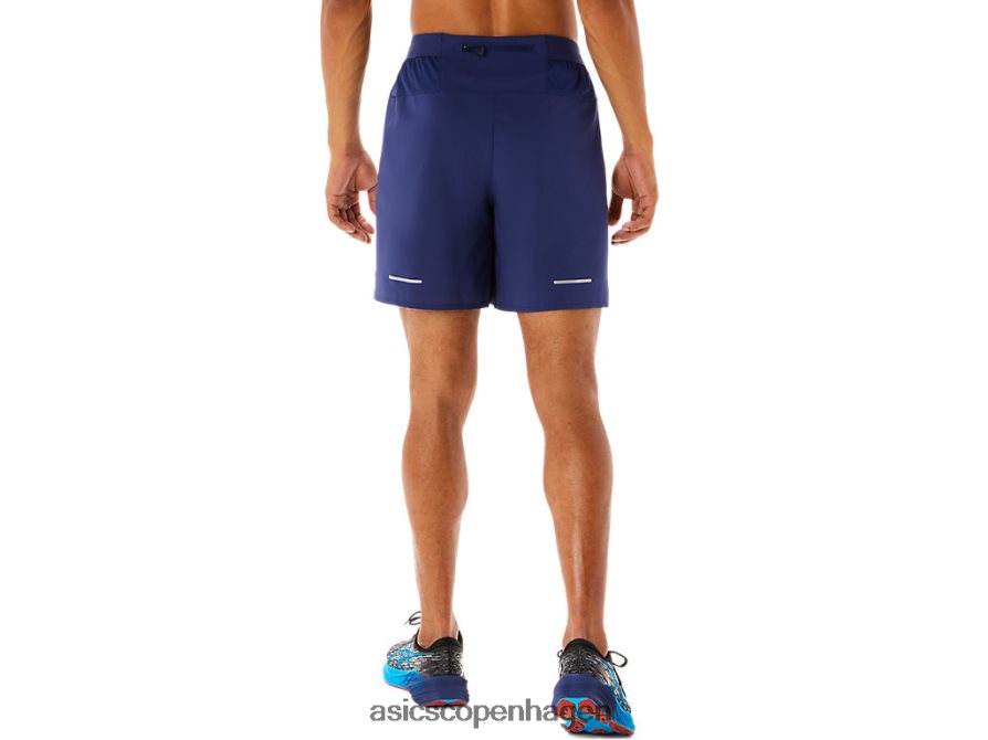 Asics kort vej 2-n-1 7 indigo blå Z206F6462