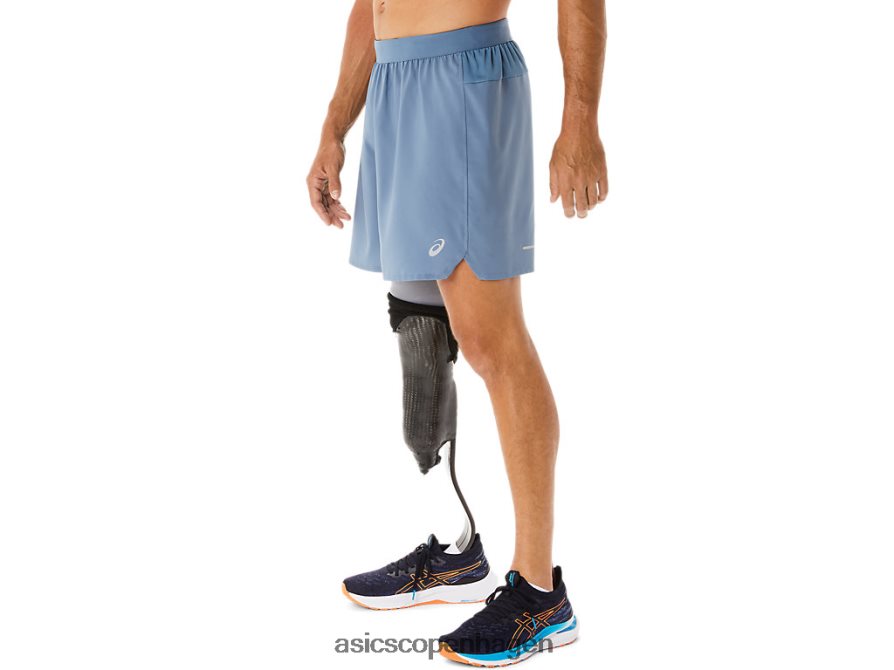 Asics kort vej 7 stål blå Z206F632