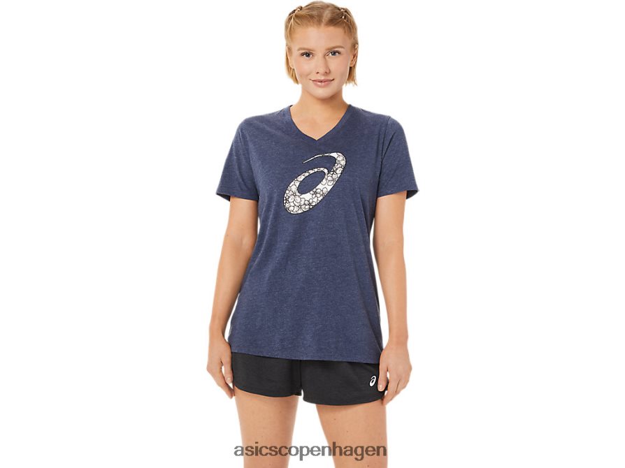 Asics kortærmet cherry blossom vneck ærtelyng Z206F63733