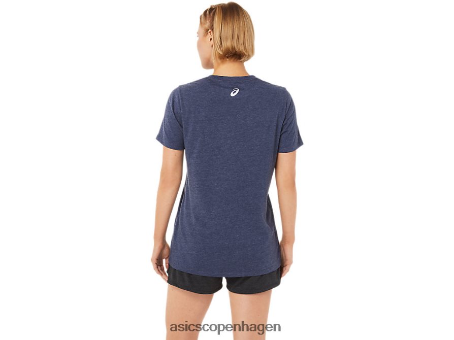 Asics kortærmet cherry blossom vneck ærtelyng Z206F63733
