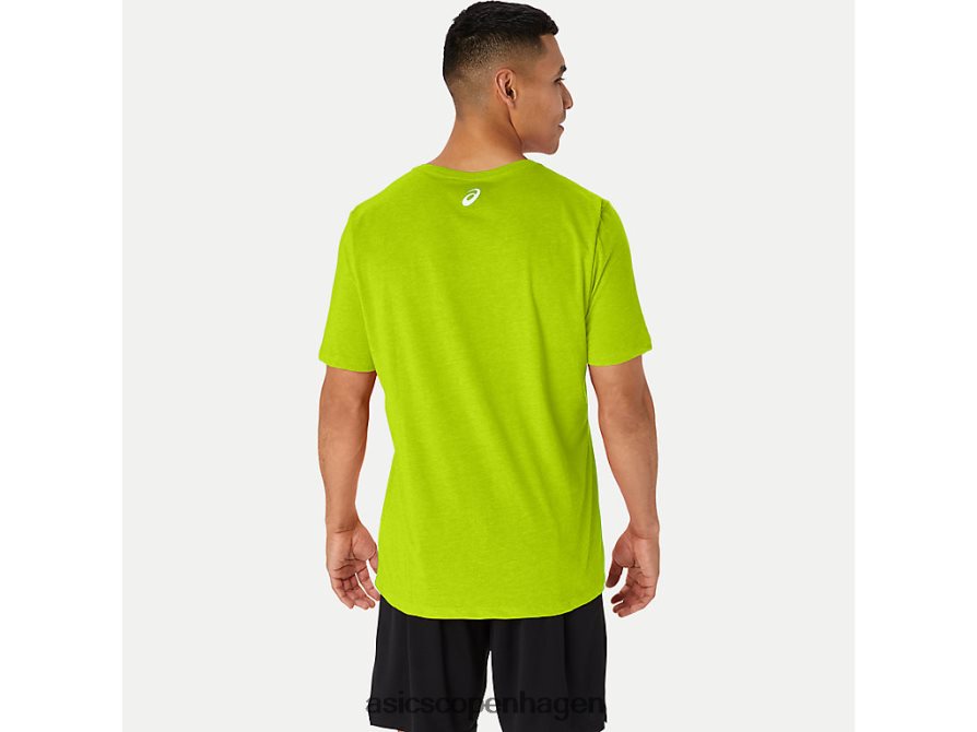 Asics kortærmet egenskab af sportstrøje limeskal Z206F614