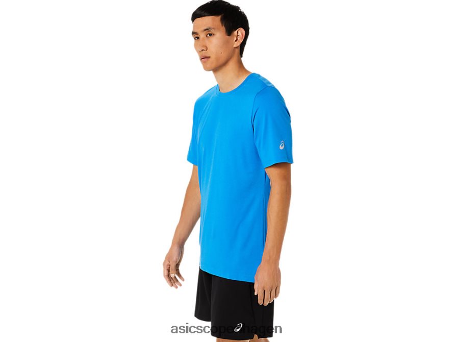 Asics kortærmet hthr tech top elektrisk blå lyng Z206F61710