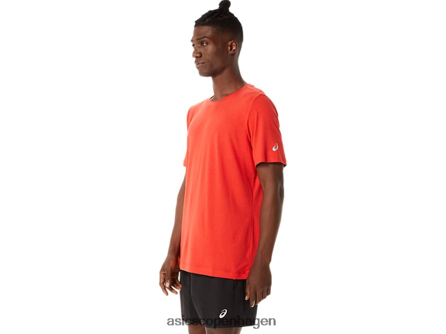 Asics kortærmet hthr tech top ildrød lyng Z206F61422