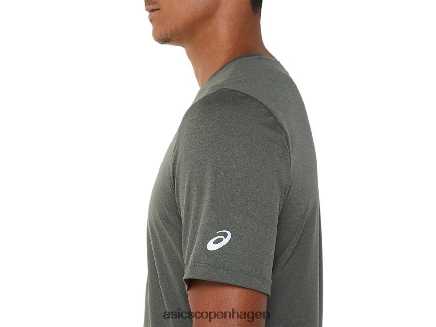 Asics kortærmet hthr tech top kappegrøn lyng Z206F61049