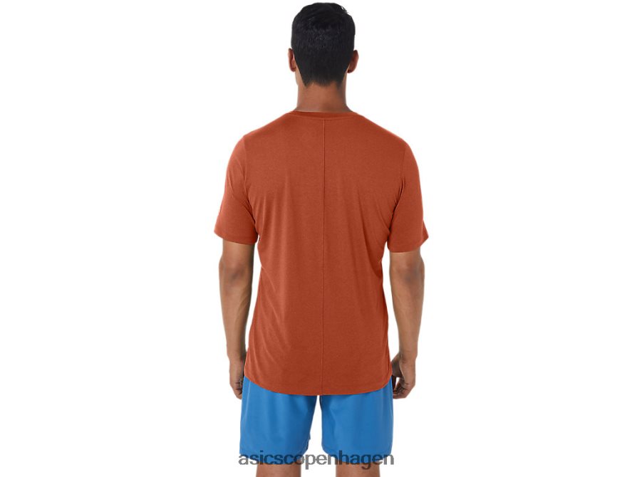 Asics kortærmet hthr tech top krydderi latte lyng Z206F6163