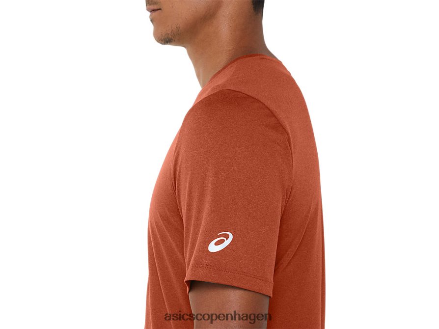 Asics kortærmet hthr tech top krydderi latte lyng Z206F6163