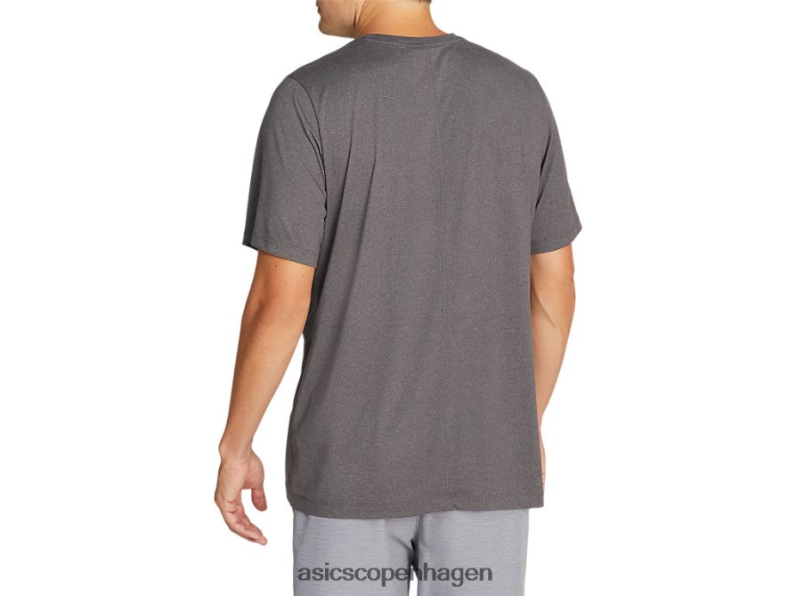 Asics kortærmet hthr tech top mørkegrå lyng Z206F62033