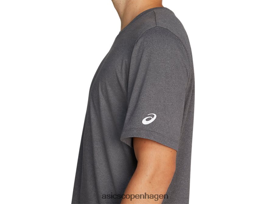 Asics kortærmet hthr tech top mørkegrå lyng Z206F62033