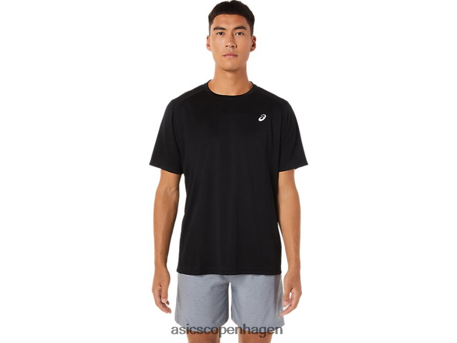 Asics kortærmet kerne top ydeevne sort Z206F6881