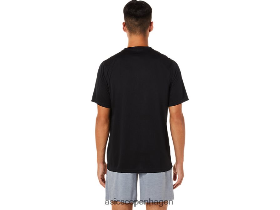 Asics kortærmet kerne top ydeevne sort Z206F6881