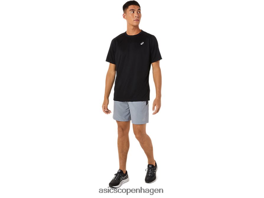 Asics kortærmet kerne top ydeevne sort Z206F6881