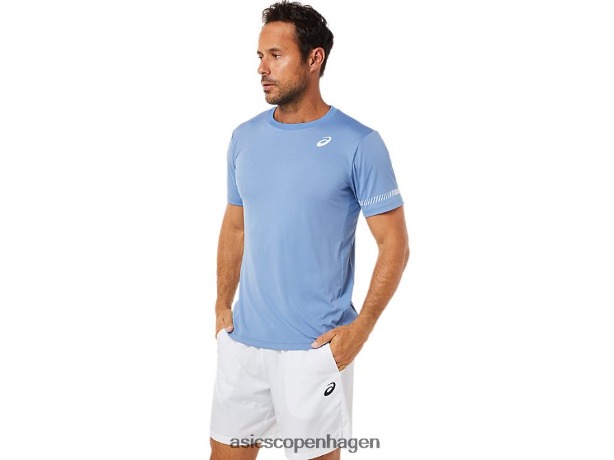 Asics kortærmet t-shirt blå harmoni Z206F61513