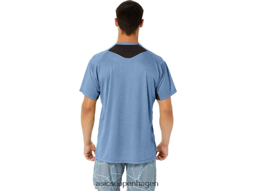 Asics kortærmet top med gel-cool print storhajlyng Z206F61354
