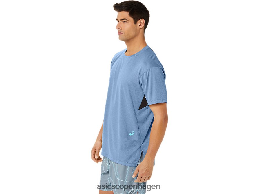 Asics kortærmet top med gel-cool print storhajlyng Z206F61354