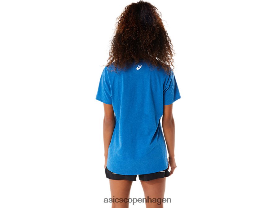 Asics kortærmet v-udskæring sødrev lyng Z206F62818