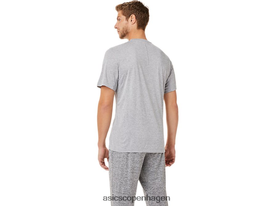 Asics kortærmet ydeevne top sheet rock Z206F62040