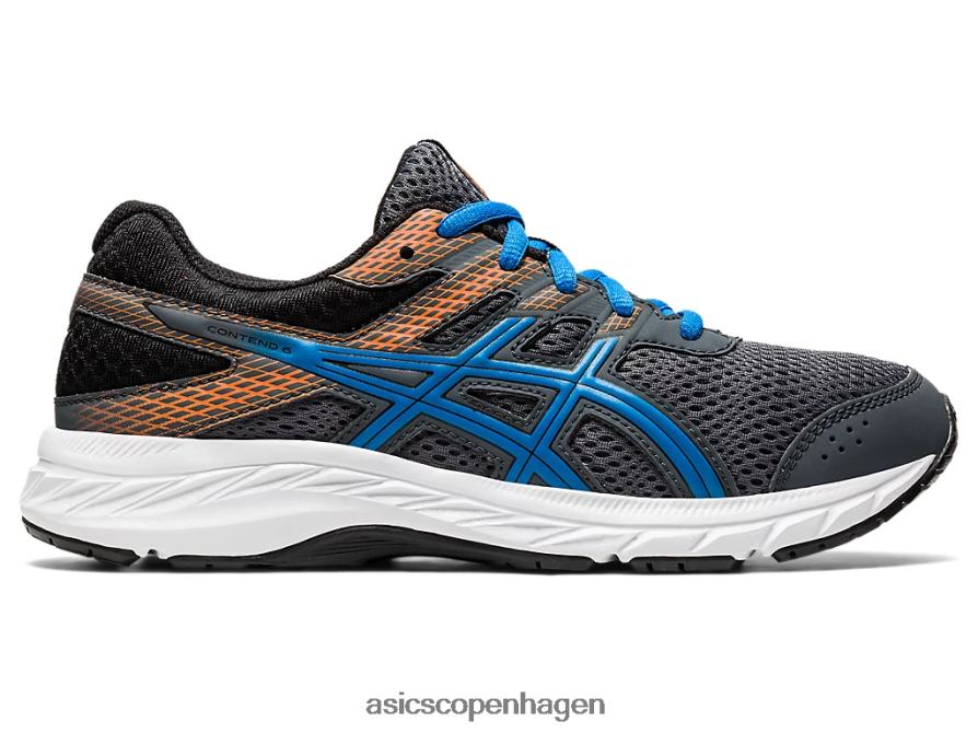 Asics kæmpe 6 klasse skole bærer grå/directoire blå Z206F64567