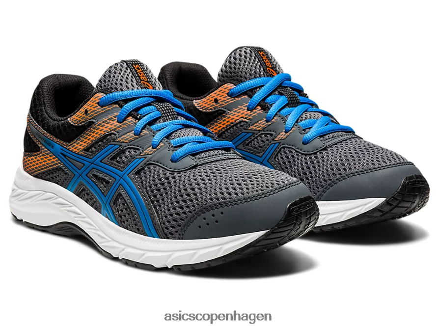 Asics kæmpe 6 klasse skole bærer grå/directoire blå Z206F64567