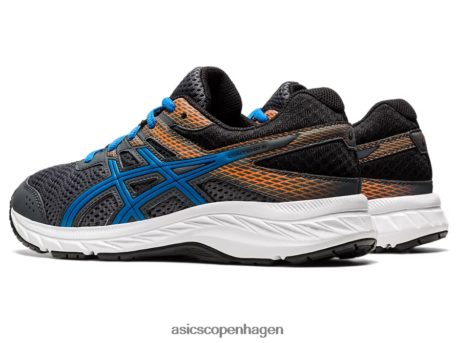 Asics kæmpe 6 klasse skole bærer grå/directoire blå Z206F64567