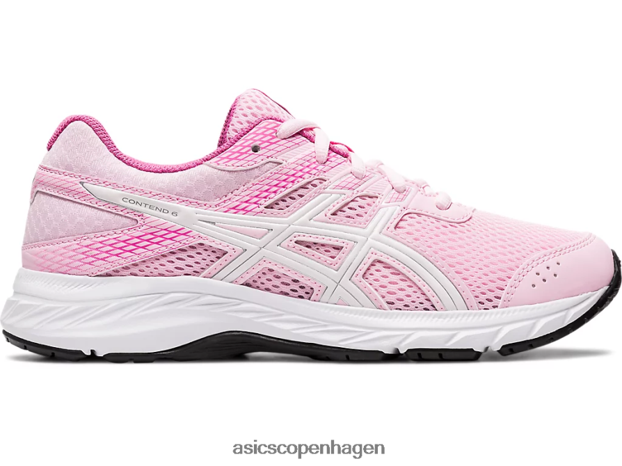 Asics kæmpe 6 klasse skole candy candy/hvid Z206F64566