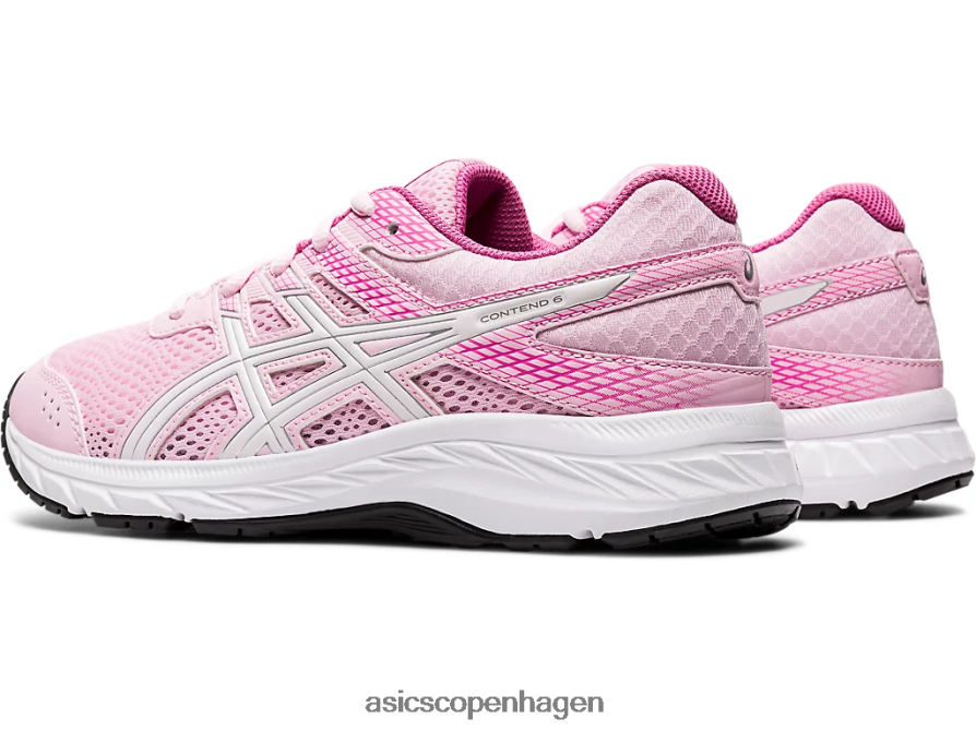 Asics kæmpe 6 klasse skole candy candy/hvid Z206F64566
