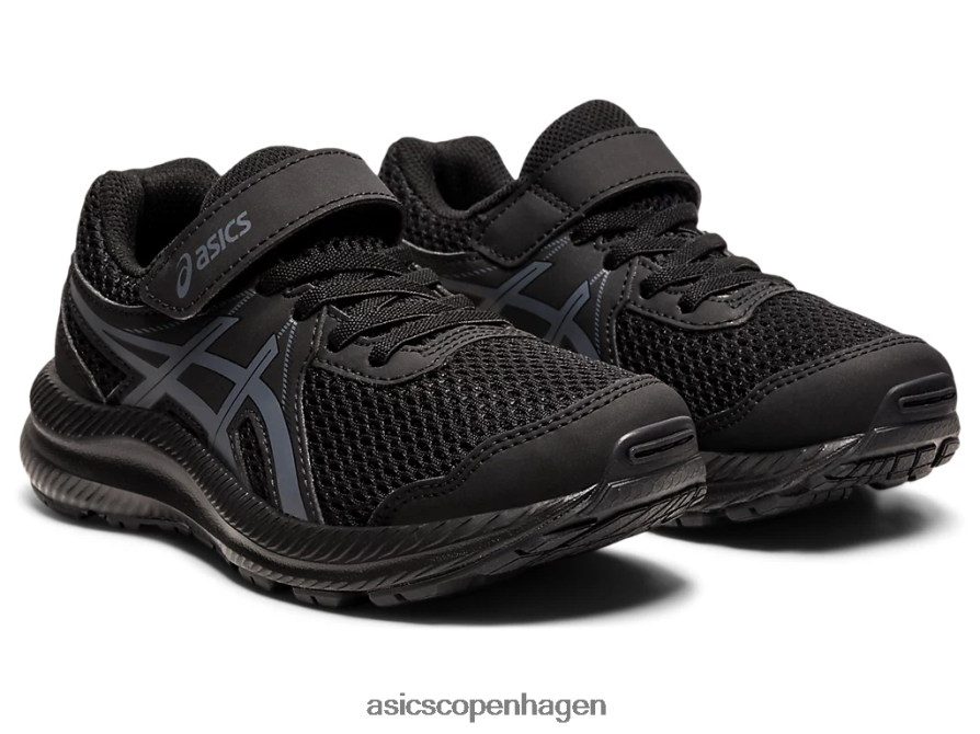 Asics kæmpe 7 førskole sort/bæregrå Z206F64413