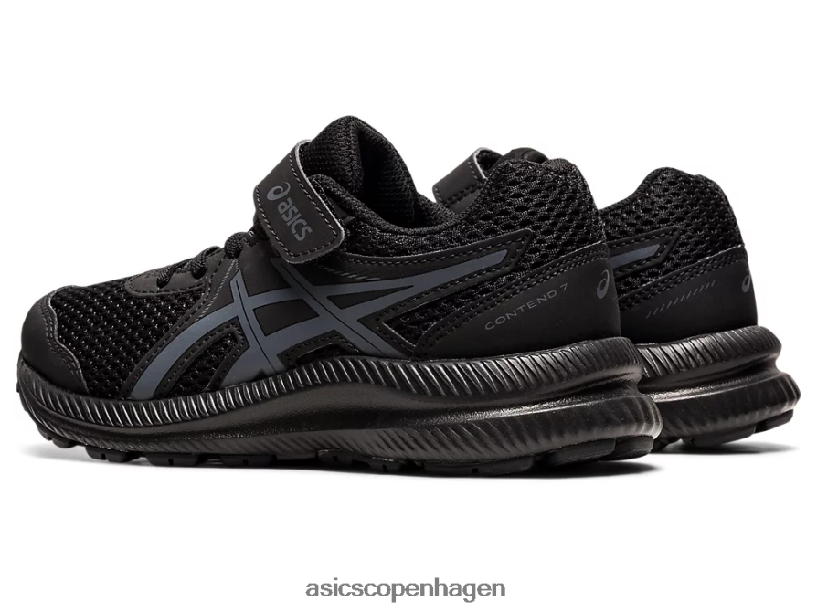 Asics kæmpe 7 førskole sort/bæregrå Z206F64413