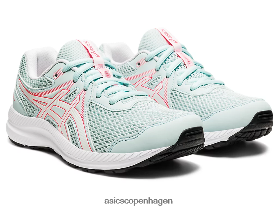 Asics kæmpe 7 klasse skole aqua engel/hvid Z206F64548
