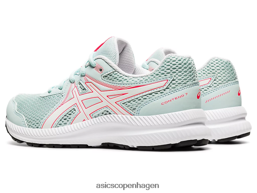 Asics kæmpe 7 klasse skole aqua engel/hvid Z206F64548