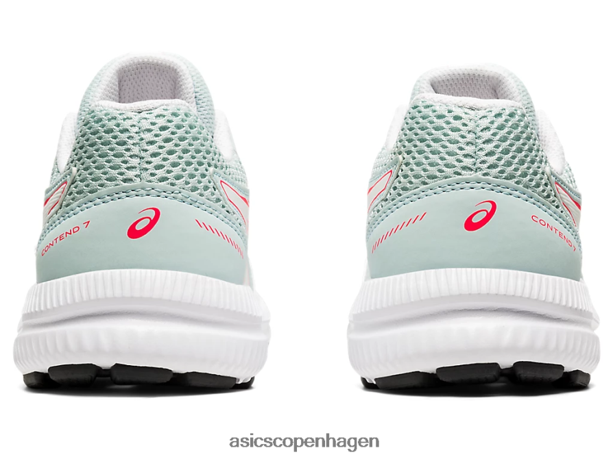 Asics kæmpe 7 klasse skole aqua engel/hvid Z206F64548